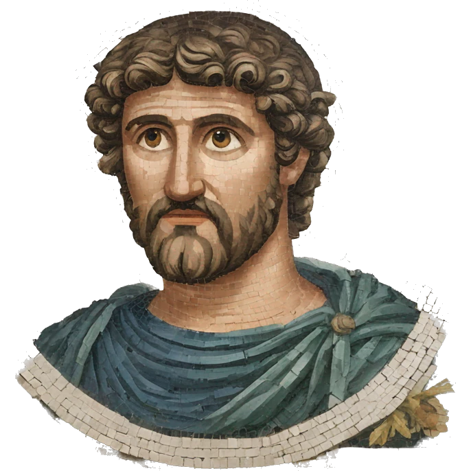 Flavius Belisarius ravenna mosaic emoji