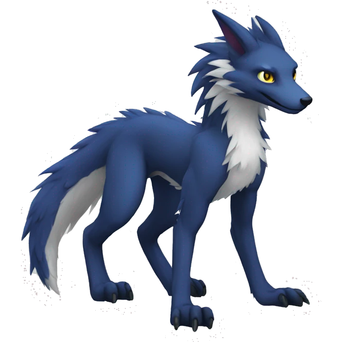 Sergal full body emoji