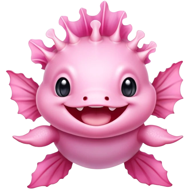 Cute Axolotle  emoji