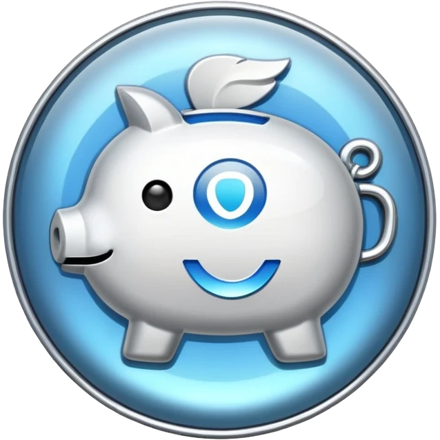 glitter white symbol bank emoji