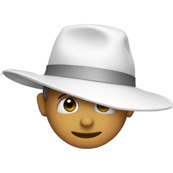 White hat emoji
