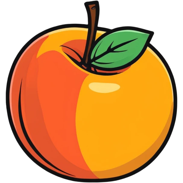 nectarine emoji