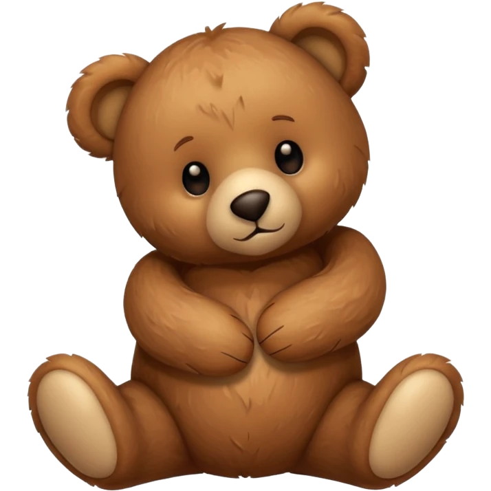 Teddy hugs  emoji