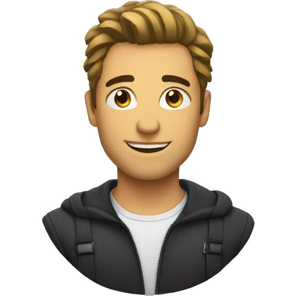 handsome emoji