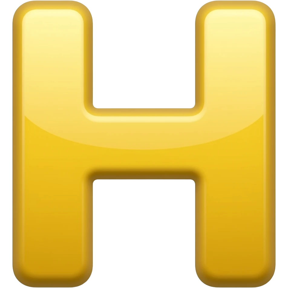 yellow hyphen mark emoji