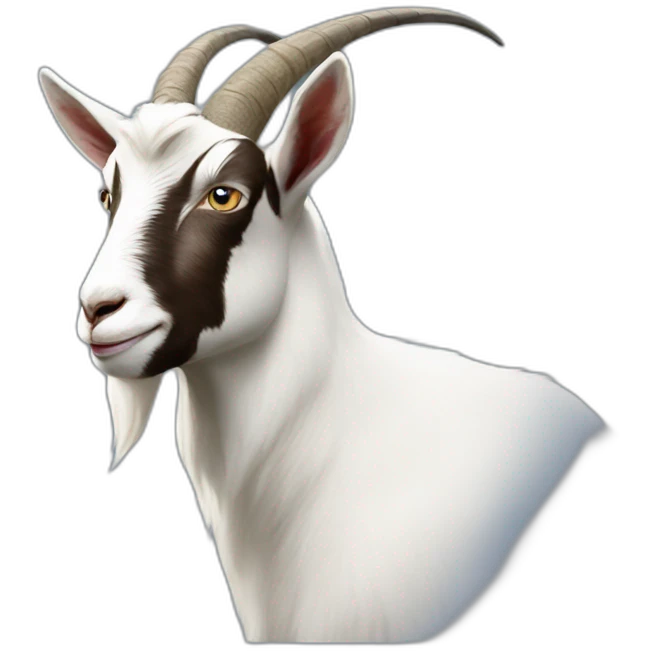 goat on macron emoji