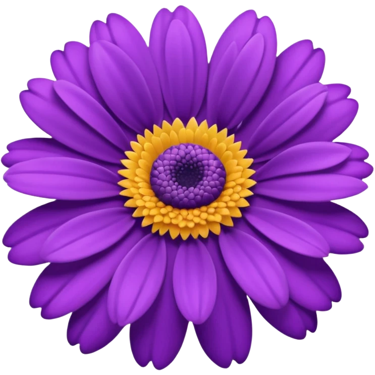 purple daisy-rose-flower-hybrid emoji