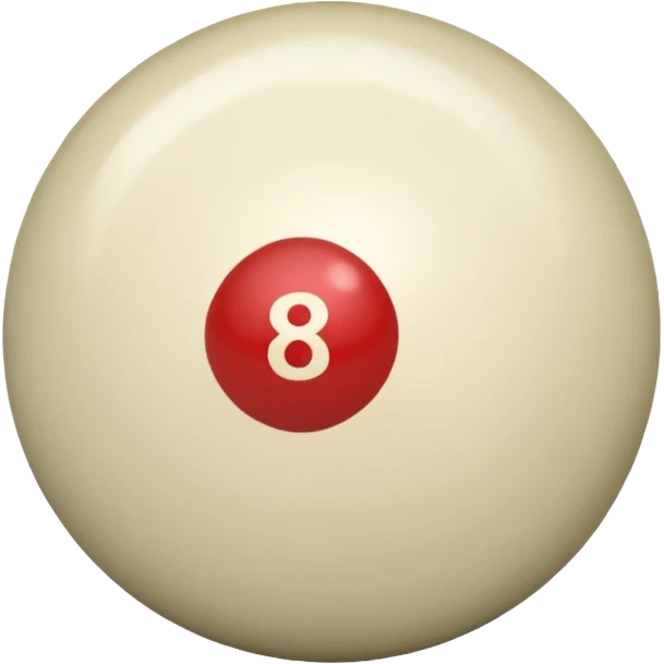 numbered billiard ball  emoji