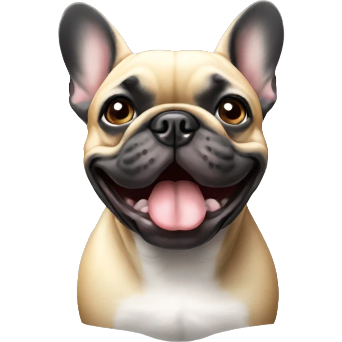 French bulldog emoji