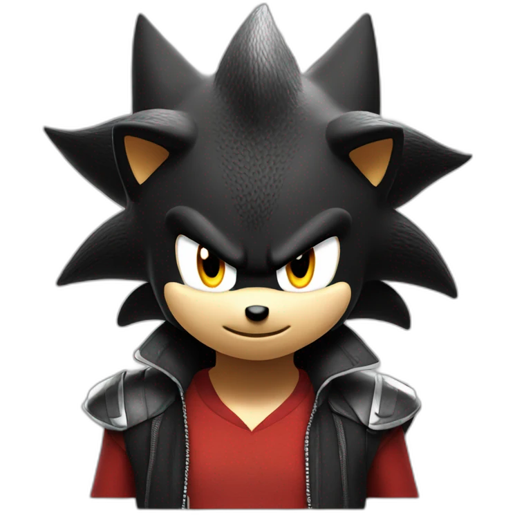 shadow the hedgehog 3d emoji