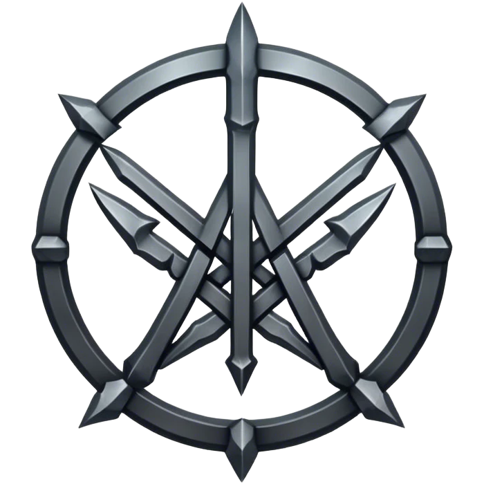 death metal nordic rune emblem emoji