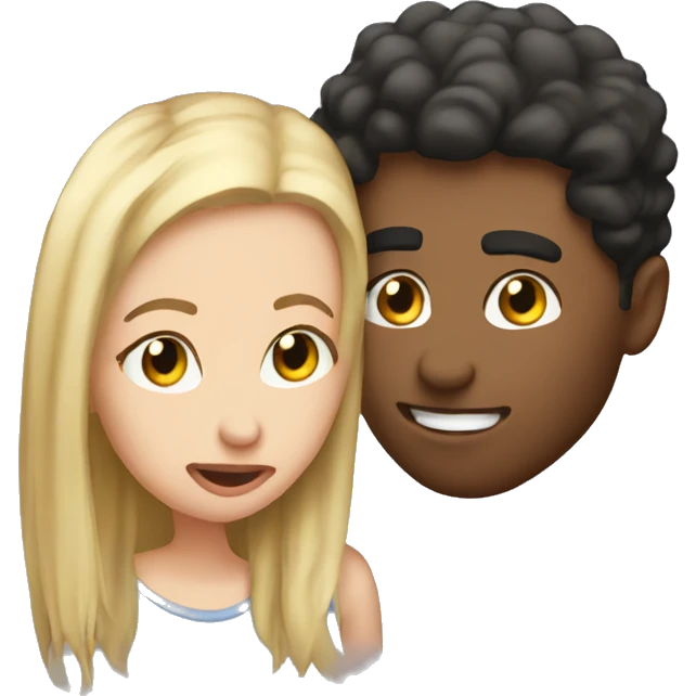 Kiss my girlfriend  emoji
