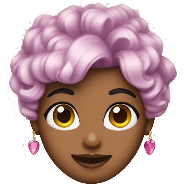 Glamour heart emoji