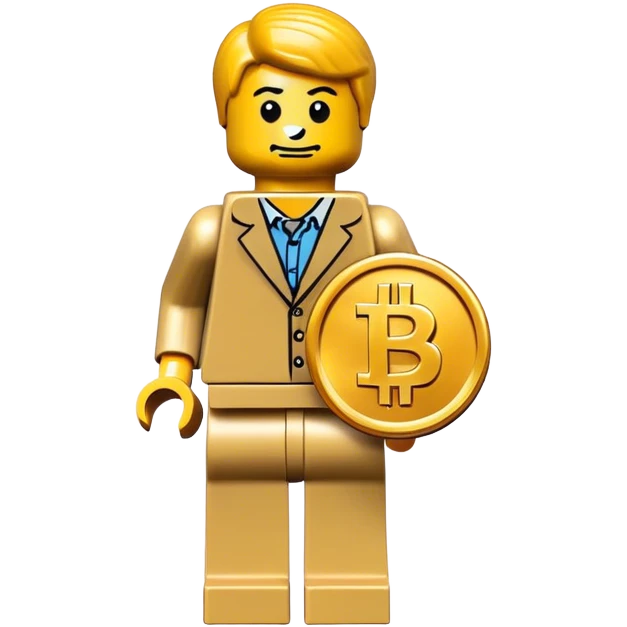 lego homme bitcoin emoji
