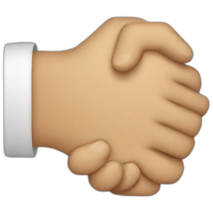 hand shake emoji