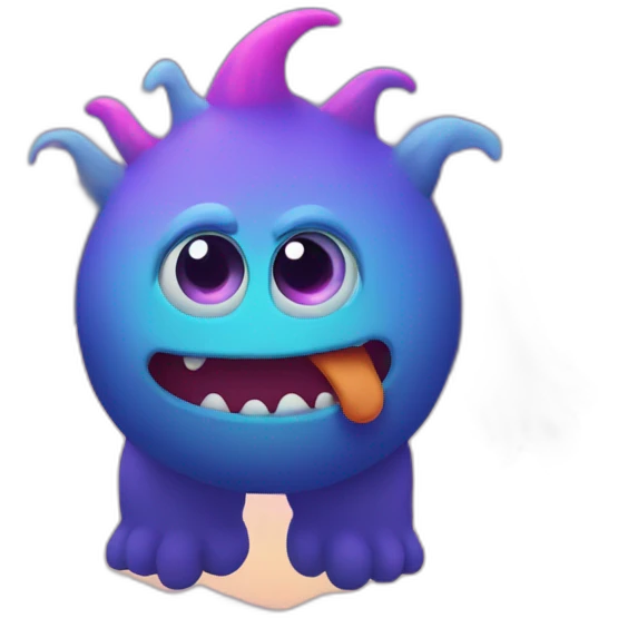 autism logo colors Monster sky emoji