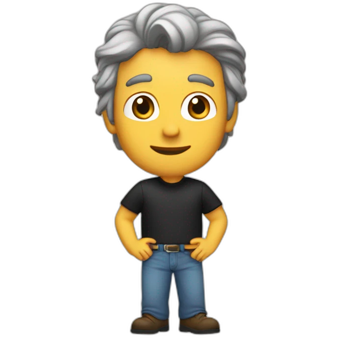 Ross de friends emoji