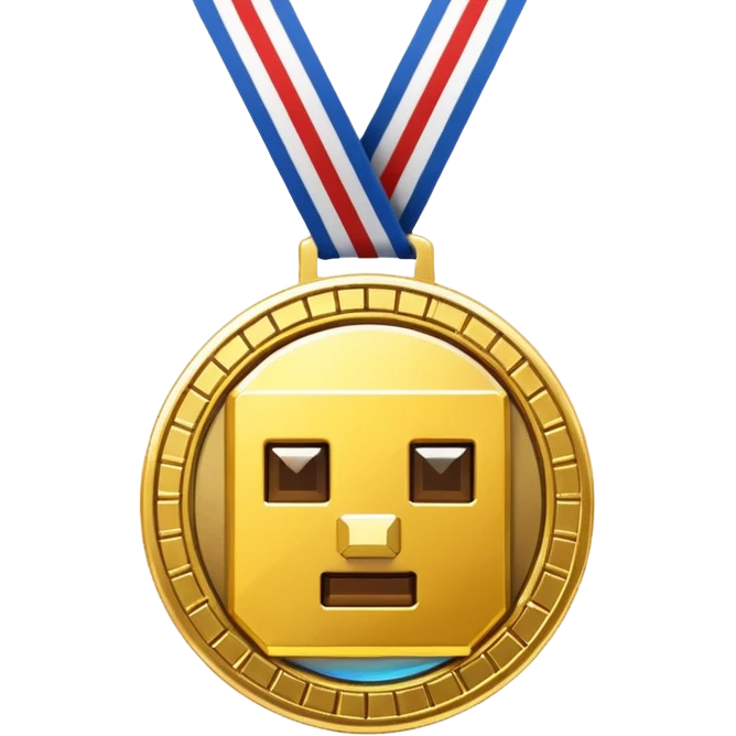 🏅 but in minecraft style emoji