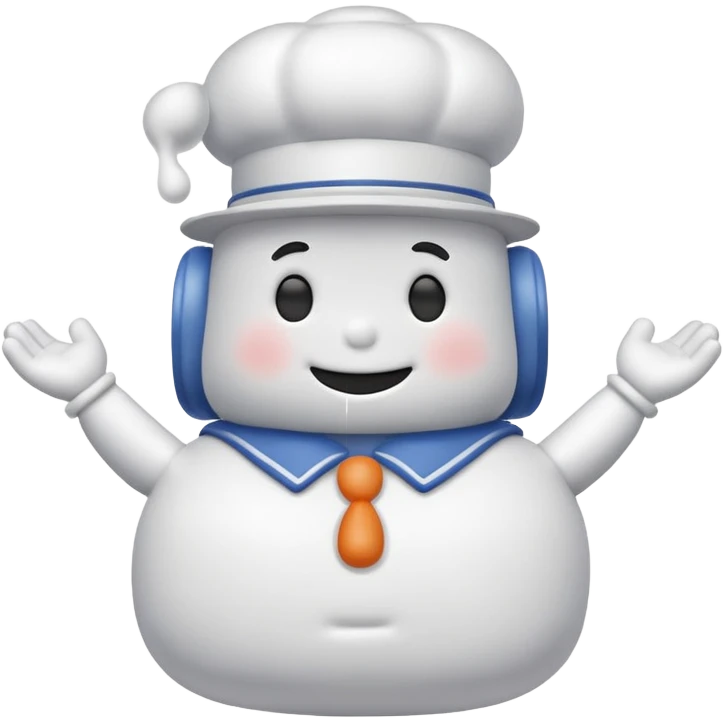 Stay puff marshmallow man emoji
