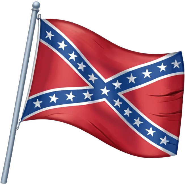 Confederate flag emoji