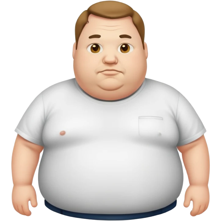 fat man emoji