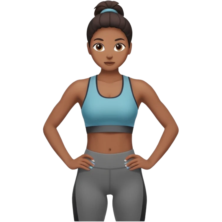woman working out emoji