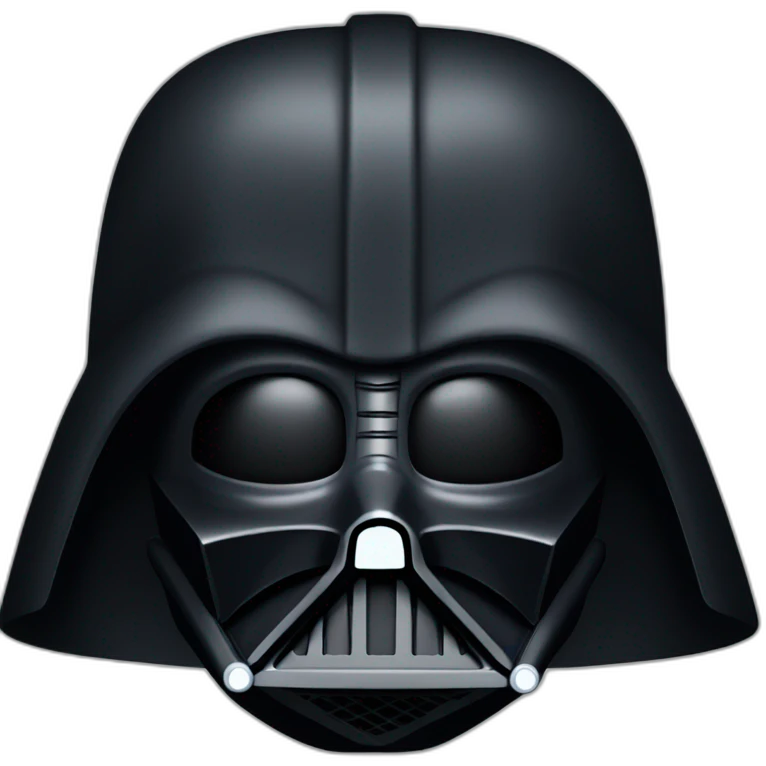 Darth vader head emoji