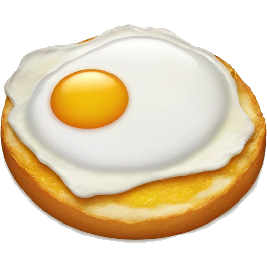 One Fried egg emoji