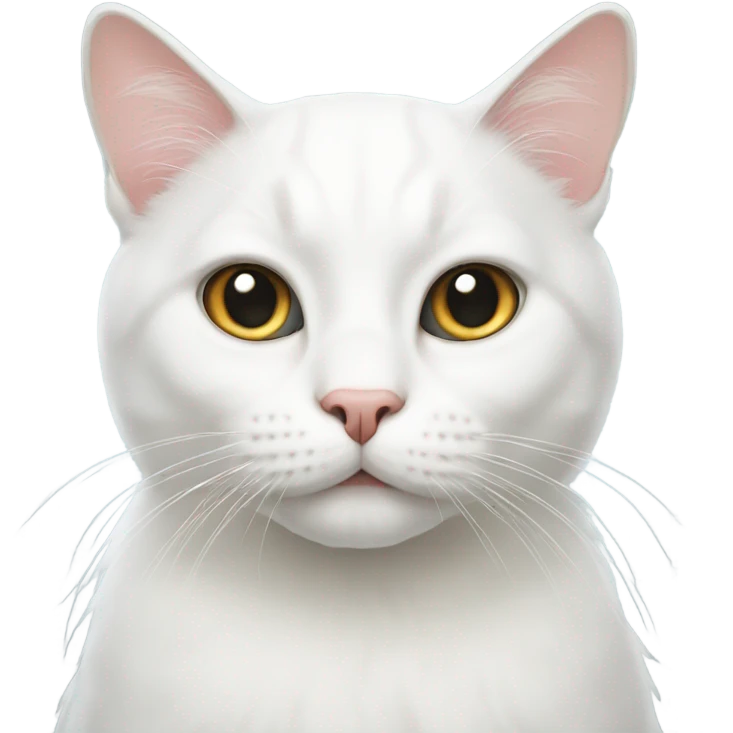 white cat emoji