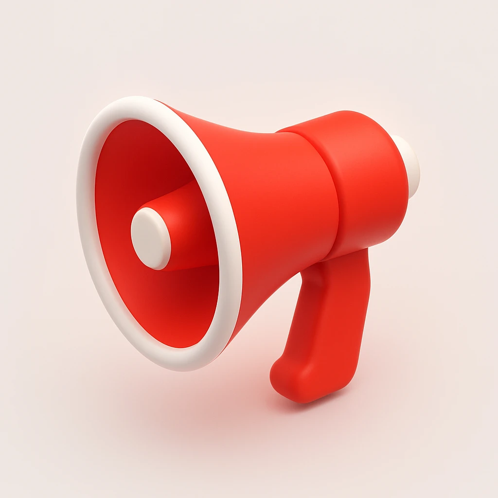 megaphone emoji