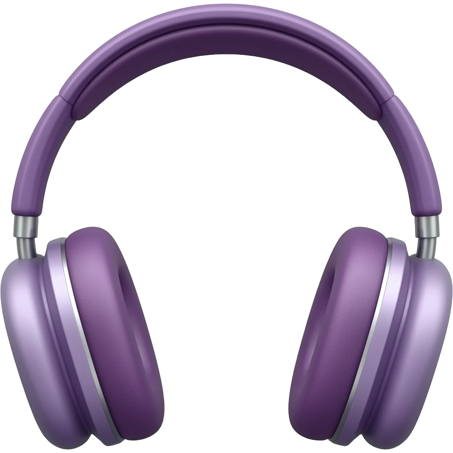 Purple 🎧 emoji