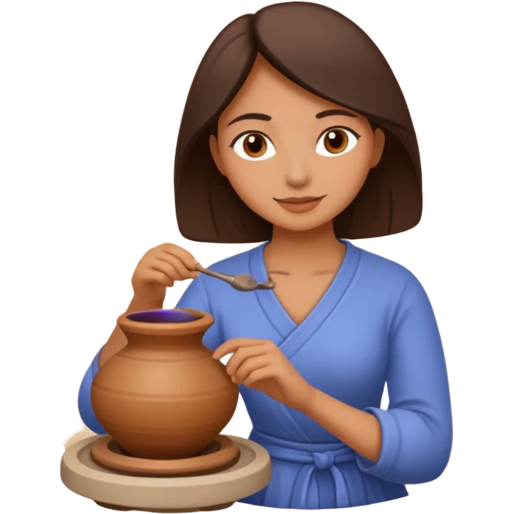 Pottery Wheel Artist woman  emoji