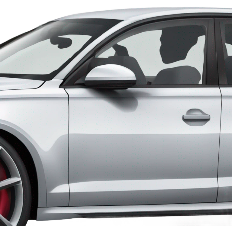 Audi RS6 driven by goat emoji