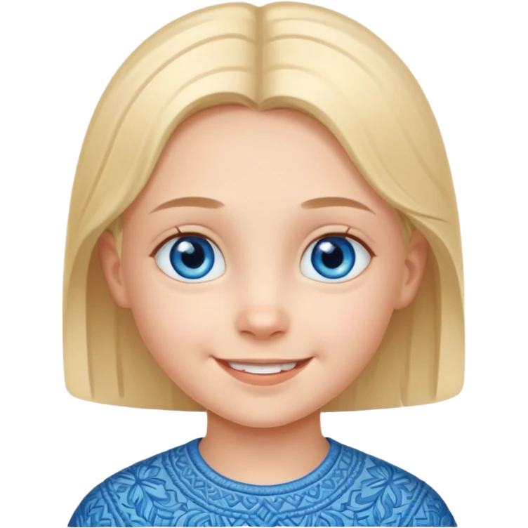 the Ukrainian child emoji