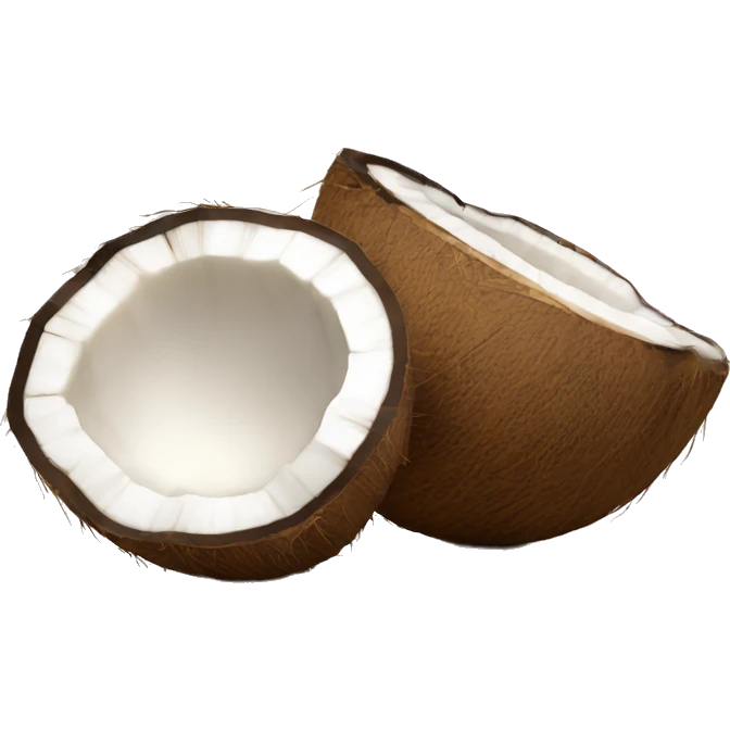 open coconut emoji