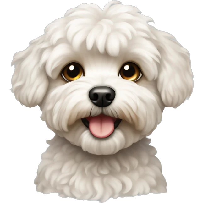 maltipoo dog  emoji