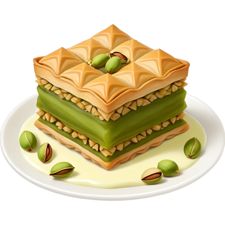 Turkish Food a  name is “Soğuk Baklava” emoji