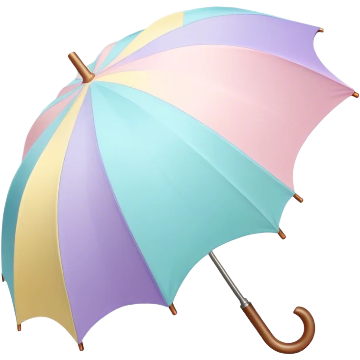 
pastel umbrella emoji