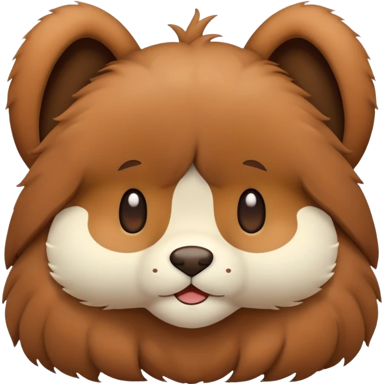 brown labubu emoji