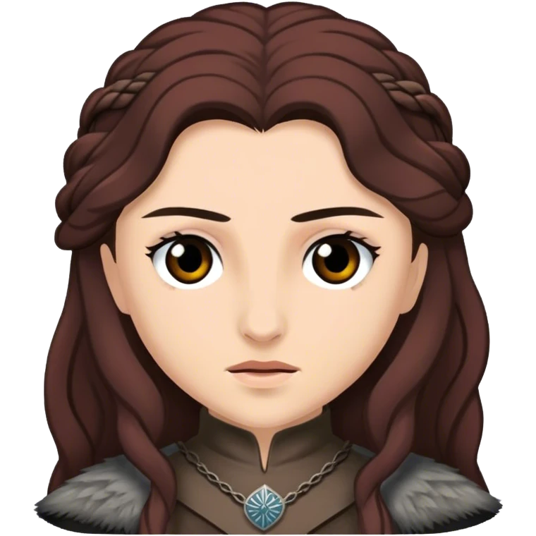 Talisa Stark from game of thrones emoji