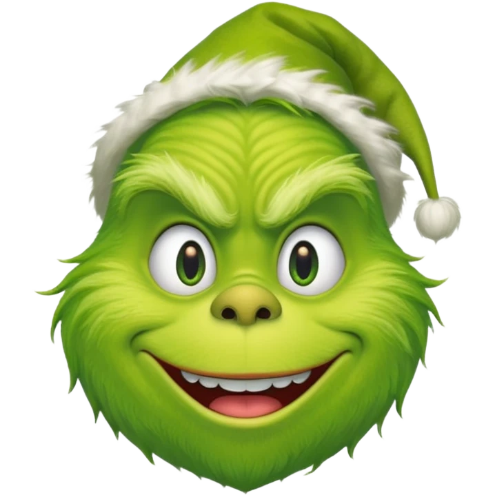 The grinch that stole christmas emoji