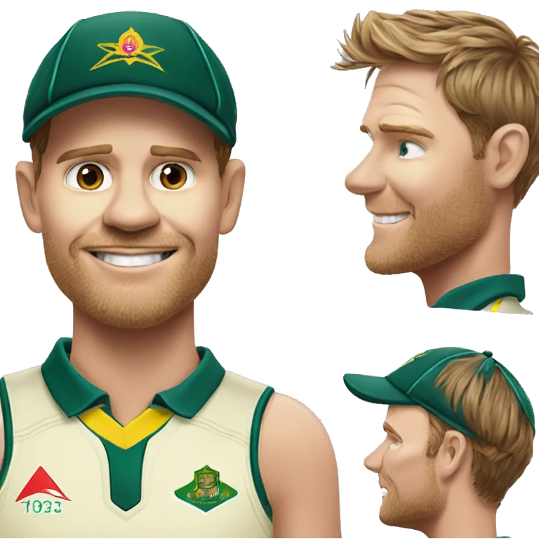 australian cricket captain steve smith emoji