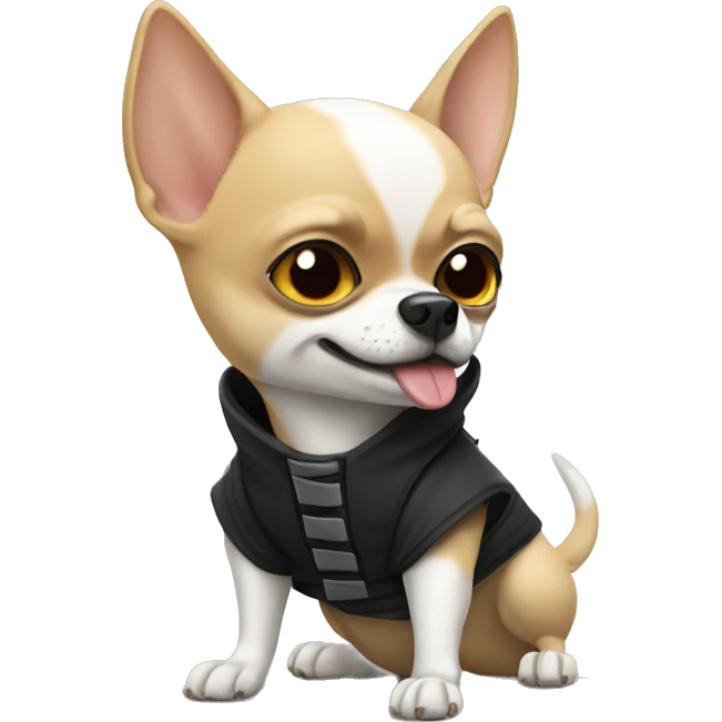 Ninja chihuahua  emoji
