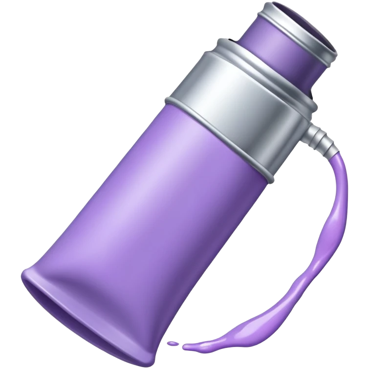 Light purple paint tube emoji