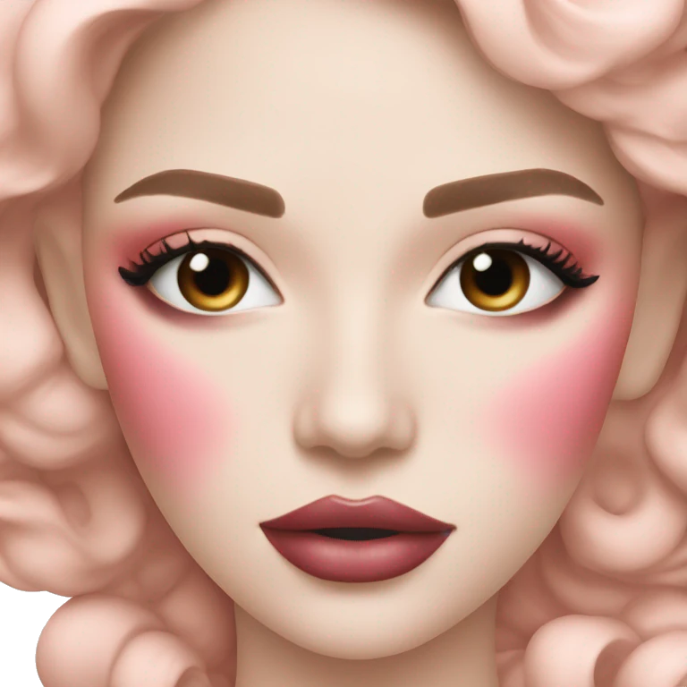 Dior blush  emoji