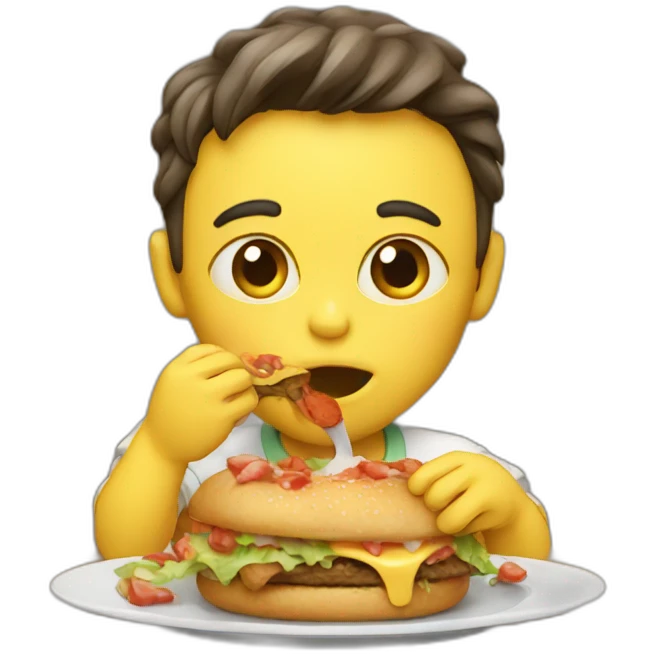 eating emoji