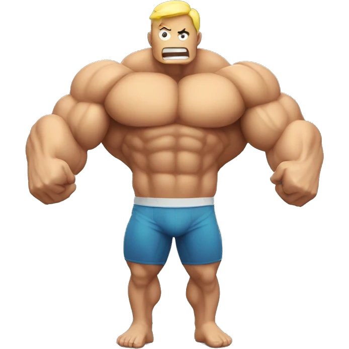 muscle with timer emoji