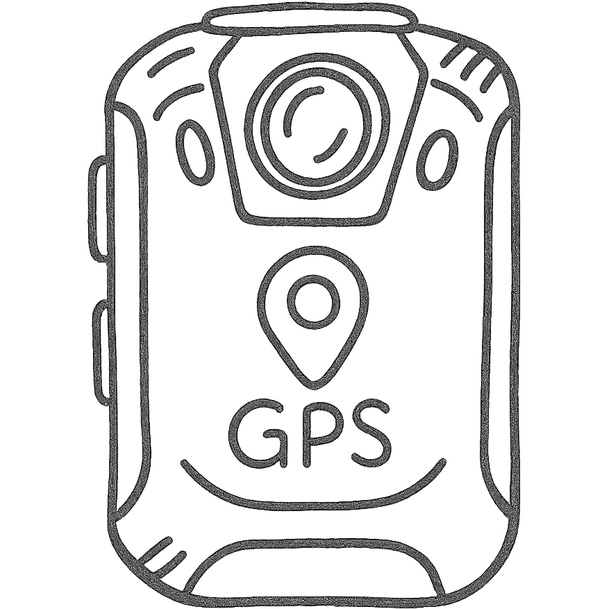 Cammpro I826 Body Camera GPS DVR emoji emoji
