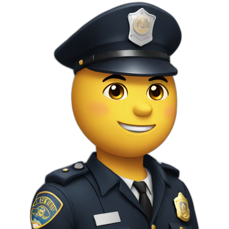 cop cute funny cat discord emoji