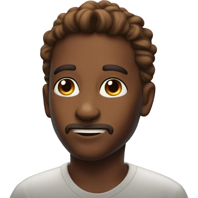 Mind blown with blushing emoji